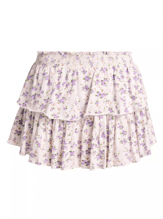 Ruffle Mini Skirt