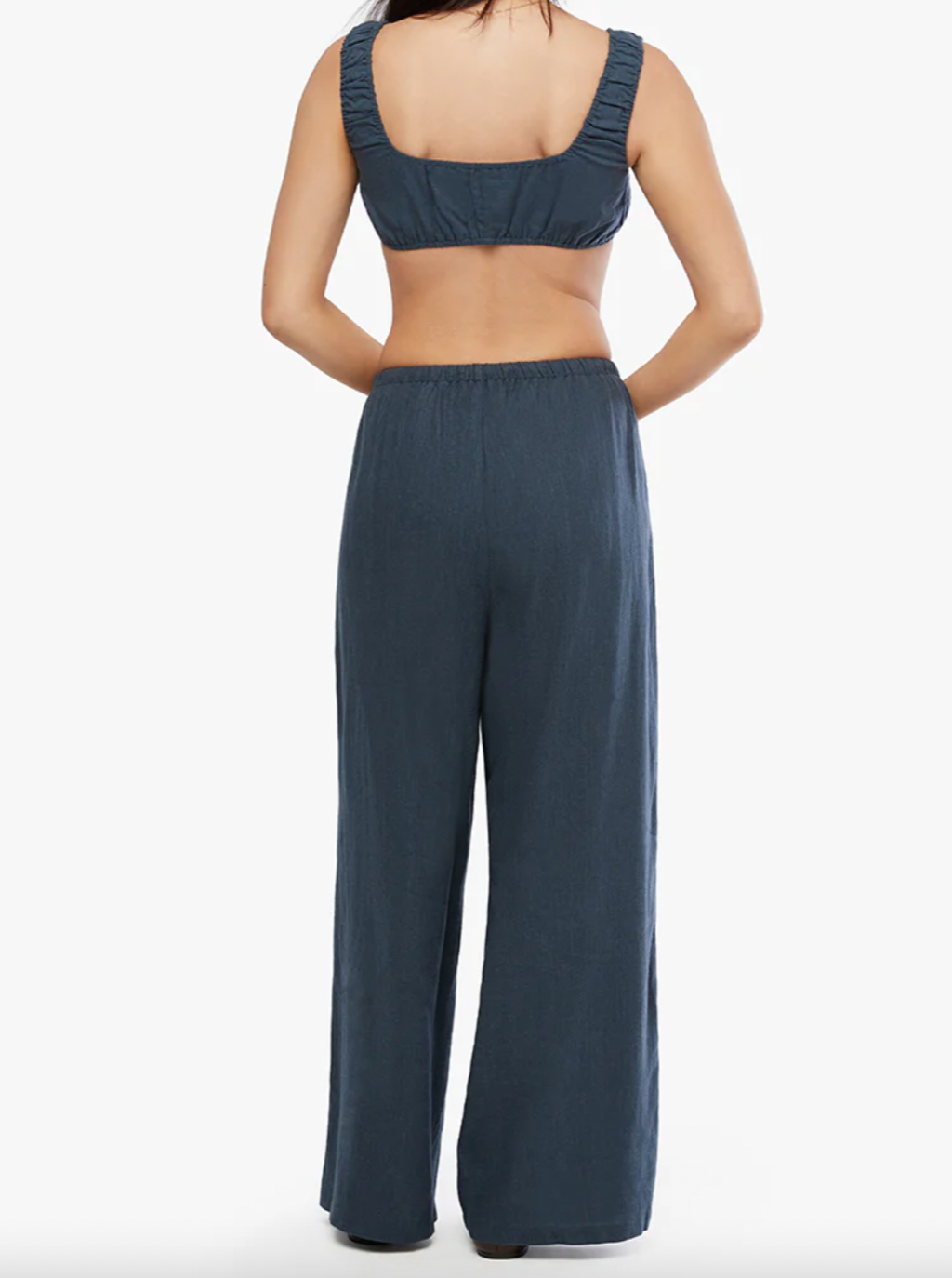 Wide Leg Linen Pant