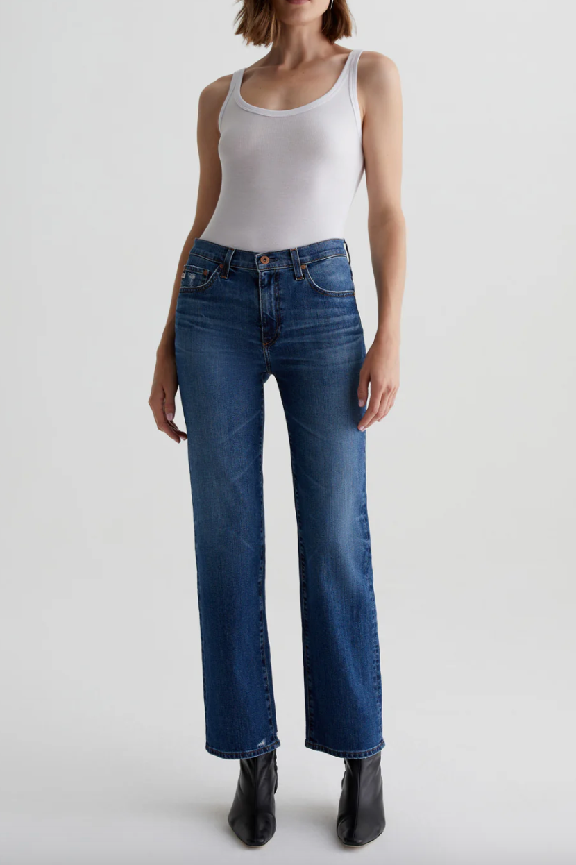 Brinley Mid-Rise Straight Jean