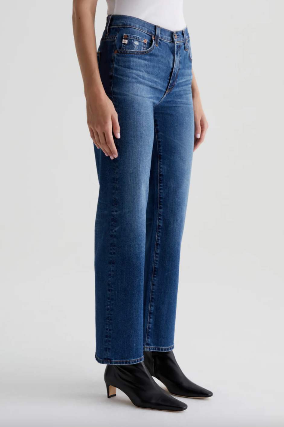 Brinley Mid-Rise Straight Jean