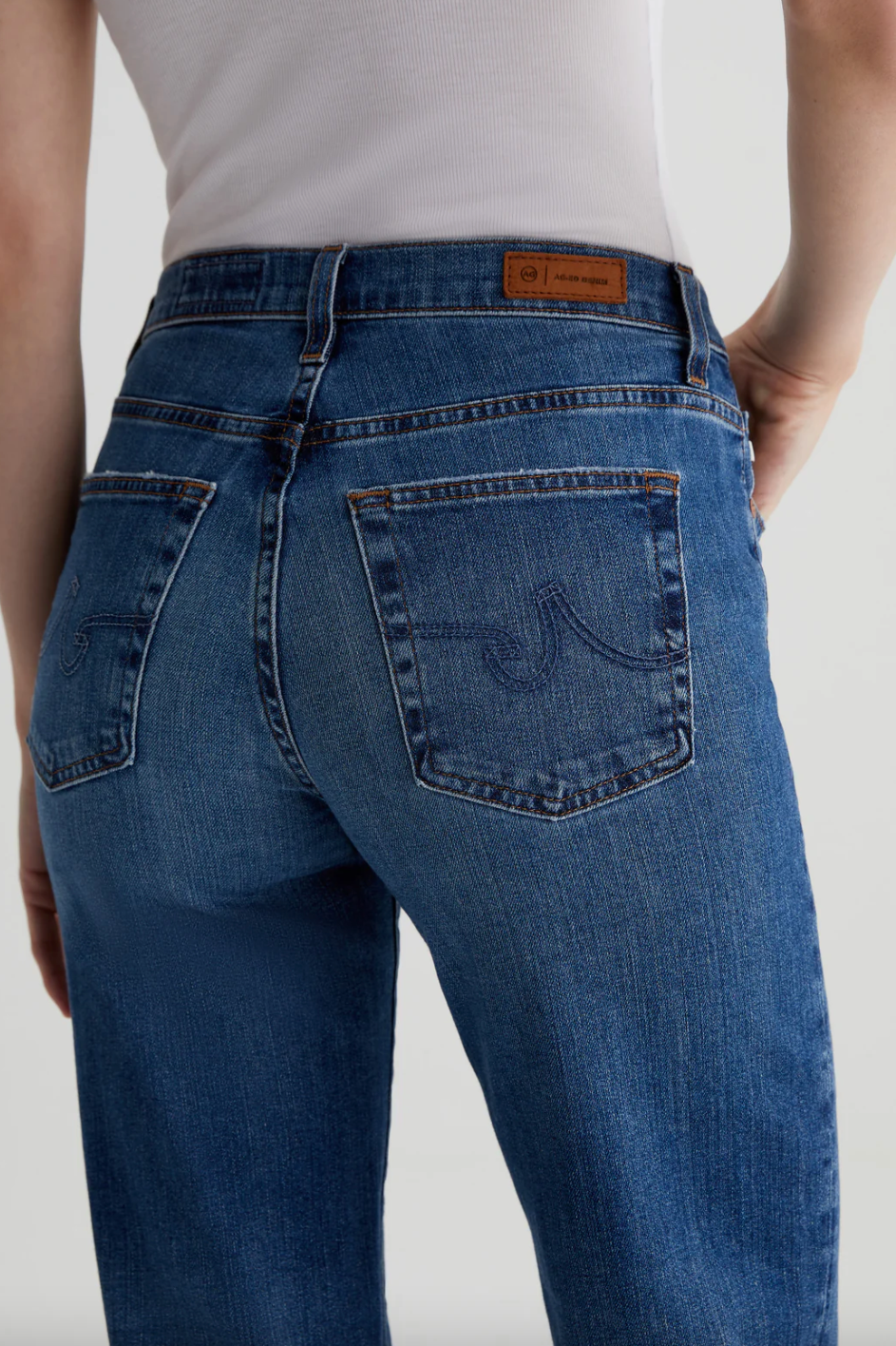 Brinley Mid-Rise Straight Jean