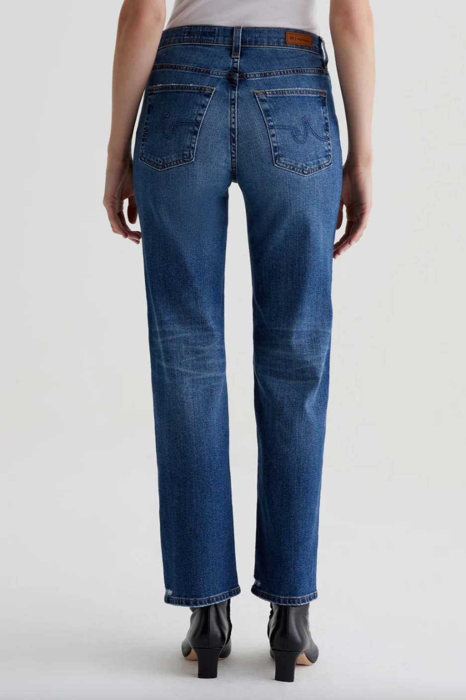 Brinley Mid-Rise Straight Jean