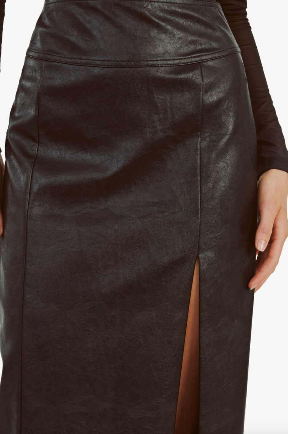 Dante Vegan Leather Midi