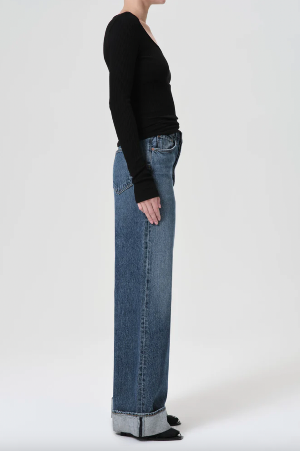 Dame High Rise Wide Leg Petite 29.5"