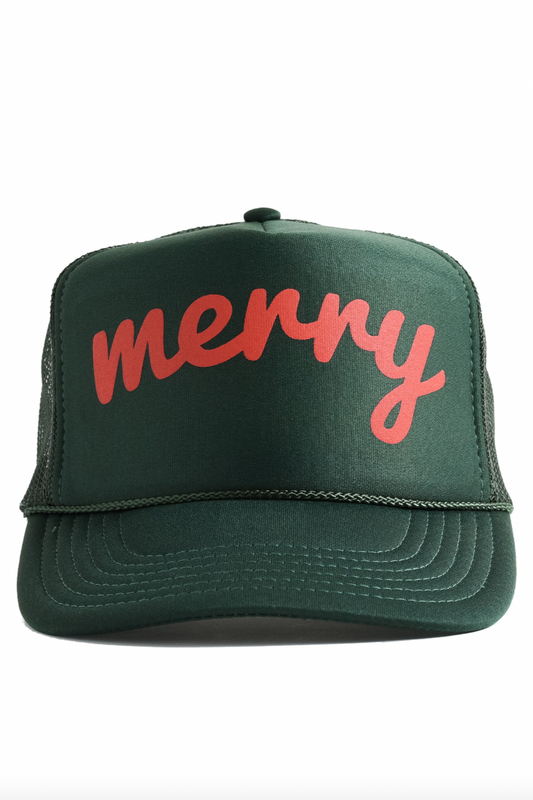 Merry Trucker Hats - Green